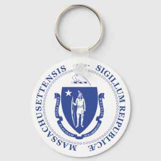 Massachusetts-teken Sleutelhanger