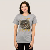 Massachusetts Territory Cat De charmante Tabby Cat Tri-Blend Shirt (Voorkant volledig)