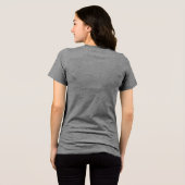 Massachusetts Territory Hond De Boston Terrier Kun Tri-Blend Shirt (Achterkant volledig)
