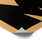 Massachusetts Thuis Hart Staat Poster Bord (Hoek)