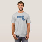 Massachusetts Thuis Houtnerf T-shirt (Voorkant volledig)