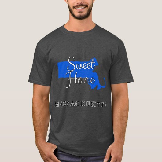 Massachusetts Thuis Massachusetts T-shirt (Voorkant)