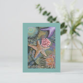 Massachusetts Tidepool Scene Briefkaart (Staand voorkant)