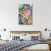 Massachusetts Tidepool Scene Canvas Afdruk (Insitu (Slaapkamer))