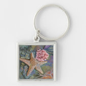 Massachusetts Tidepool Scene Sleutelhanger (Voorkant)