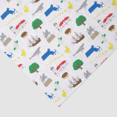 Massachusetts tissuepapier (Detail)