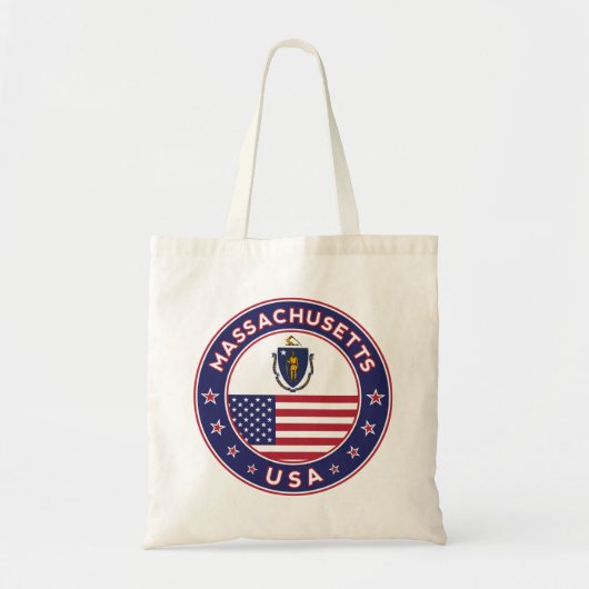 Massachusetts Tote Bag (Voorkant)