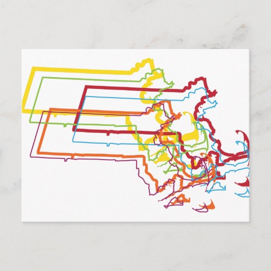 massachusetts trots briefkaart (Voorkant)