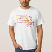 massachusetts trots t-shirt (Voorkant)