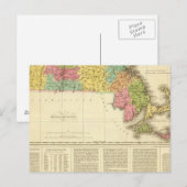 Massachusetts US Briefkaart (Voorkant / Achterkant)