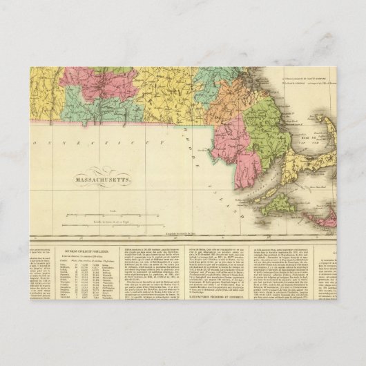 Massachusetts US Briefkaart (Voorkant)