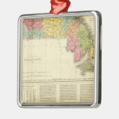 Massachusetts US Metalen Ornament (Links)