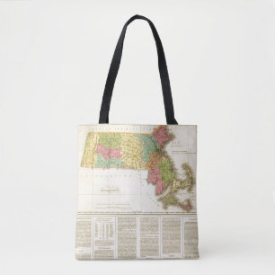 Massachusetts US Tote Bag