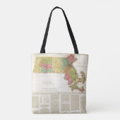 Massachusetts US Tote Bag (Achterkant)