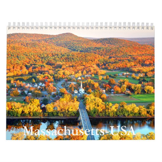 Massachusetts-USA Agenda Kalender (Hoes)