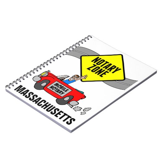 Massachusetts van de Rode Sportauto van de Mobiele Notitieboek (Linkerzijde)