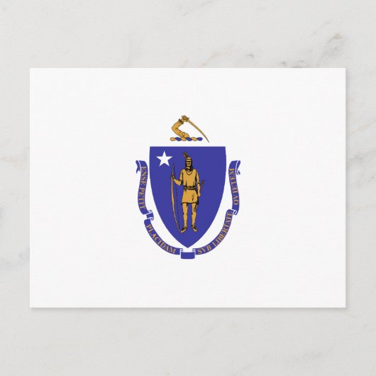 Massachusetts, Verenigde Staten Briefkaart (Voorkant)