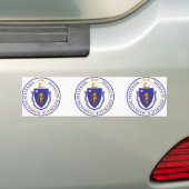 Massachusetts, Verenigde Staten Bumpersticker (Op auto)
