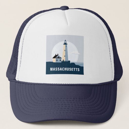 Massachusetts, Verenigde Staten Trucker Pet (Voorkant)