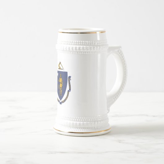 MASSACHUSETTS VLAG BIERPUL (Voorkant rechts)