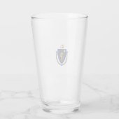 MASSACHUSETTS VLAG GLAS (Achterkant)