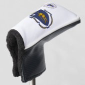 Massachusetts vlag golfheadcover (3/4 voorkant)