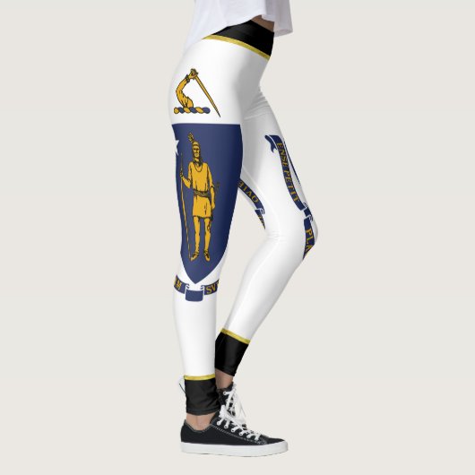 Massachusetts vlag leggings (Rechts)