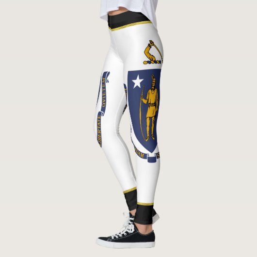 Massachusetts vlag leggings (Links)