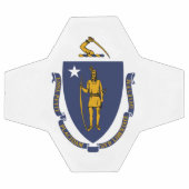 Massachusetts vlag voetbal (Enkel)