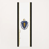 Massachusetts vlag yogamat (Voorkant)