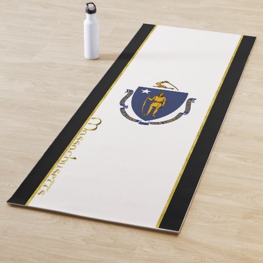 Massachusetts vlag yogamat (In situ)