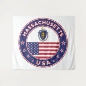 Massachusetts Wandkleed (Voorkant (horizontaal))
