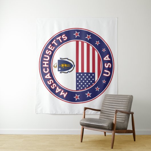 Massachusetts Wandkleed (In situ)