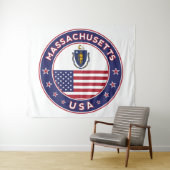 Massachusetts Wandkleed (In Situ (horizontaal))