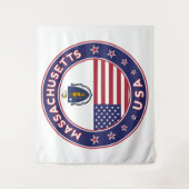 Massachusetts Wandkleed (Voorkant)