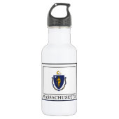 Massachusetts Waterfles (Voorkant)