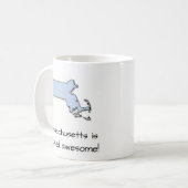 massachusetts wordt geweldige geschopt . koffiemok (Voorkant links)