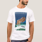 MassachusettsCuttlefish Scene T-shirt (Voorkant)