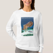 MassachusettsCuttlefish Scene T-shirt (Voorkant)