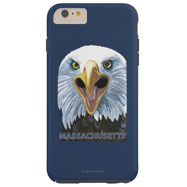 MassachusettsEagle Up Close Case-Mate iPhone Case (Achterkant)