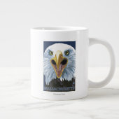 MassachusettsEagle Up Close Grote Koffiekop (Rechts)
