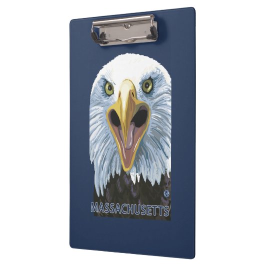 MassachusettsEagle Up Close Klembord (Links)