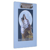 MassachusettsHowling Wolf Klembord (Rechts)