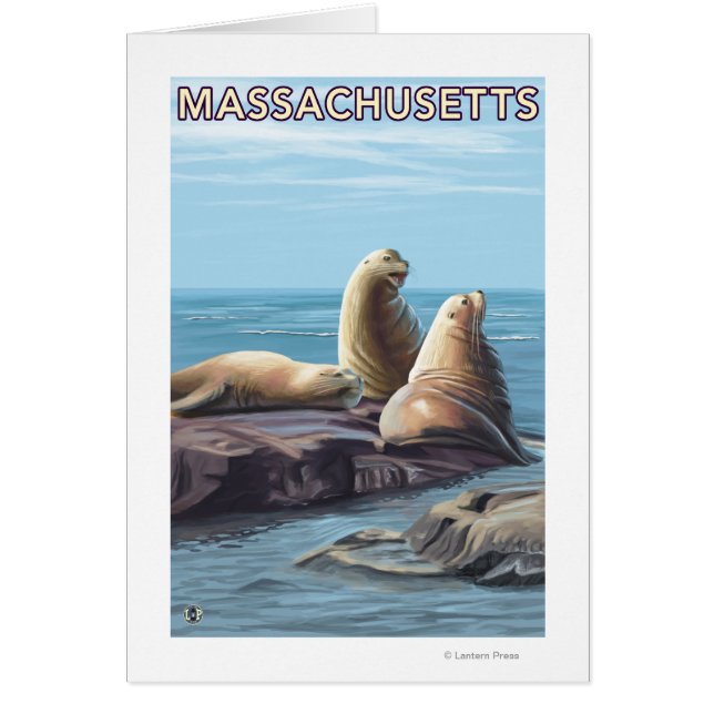 MassachusettsSea Lions Scene (Voorkant)