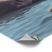 MassachusettsSea Lions Scene Poster (Hoek)