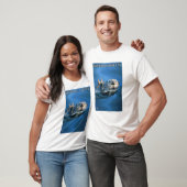 MassachusettsSea Otter Scene T-shirt (Unisex)