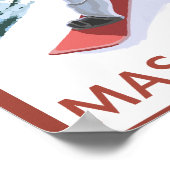 MassachusettsSnowboarder Scene Poster (Hoek)