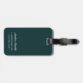 MassachusettsWine Country Scene Bagagelabel (Achterkant horizontaal)