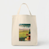 MassachusettsWine Country Scene Tote Bag (Voorkant)