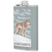 MassachusettsWolf Scene Heupfles (Links)